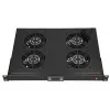 Fan panel Extralink 19 inch 4 fans with thermostat