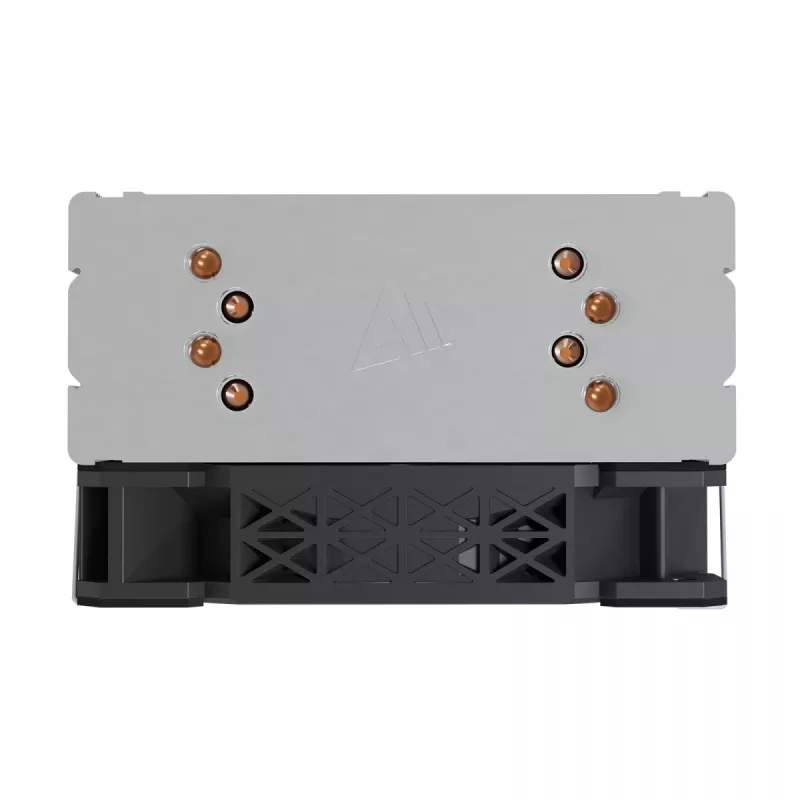 CPU air cooler SAVIO SAVGCOVORTEXX2ARGB with 4 heat pipes, 120mm ARGB fan, black