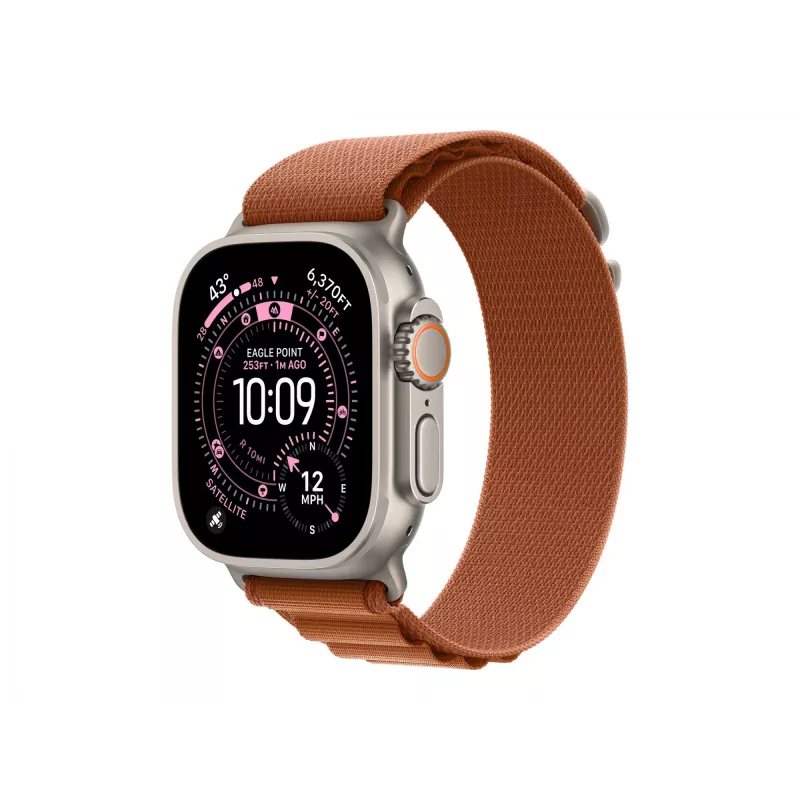 Apple MFTC4ZM/A Smart Wearable Accessories Band Brown Titanium, Polyester, Spandex