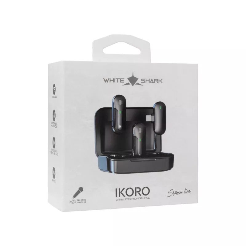 White Shark DSM-05 Ikoro Black/Gray Ergonomic Design