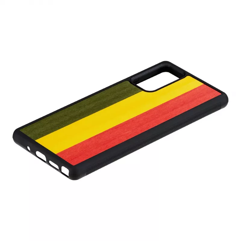 Smartphone case man and wood Galaxy Note 20 reggae black