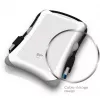 External HDD Silicon Power Armor A30 2TB 2.5 inch USB 3.2 Gen 1, white, shock‑resistant, 256‑bit AES