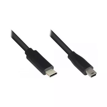 Good Connections USB2.0 Cable C-Mini B5pol. black 5m