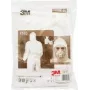 Protective Overall 3M 4510XL, disposable coverall, size XL, white