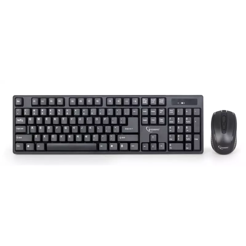 Keyboard+Mouse Set black/wireless
