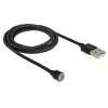 USB cable DeLOCK 85724 USB 2.0 1.1 m Black
