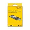 Delock 63166 USB 3.0 Type-A to M.2 Key B Converter with SIM Slot