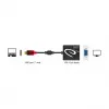 Video Cable Adapter DeLOCK 62994 USB Type-C to VGA 0.2m Black