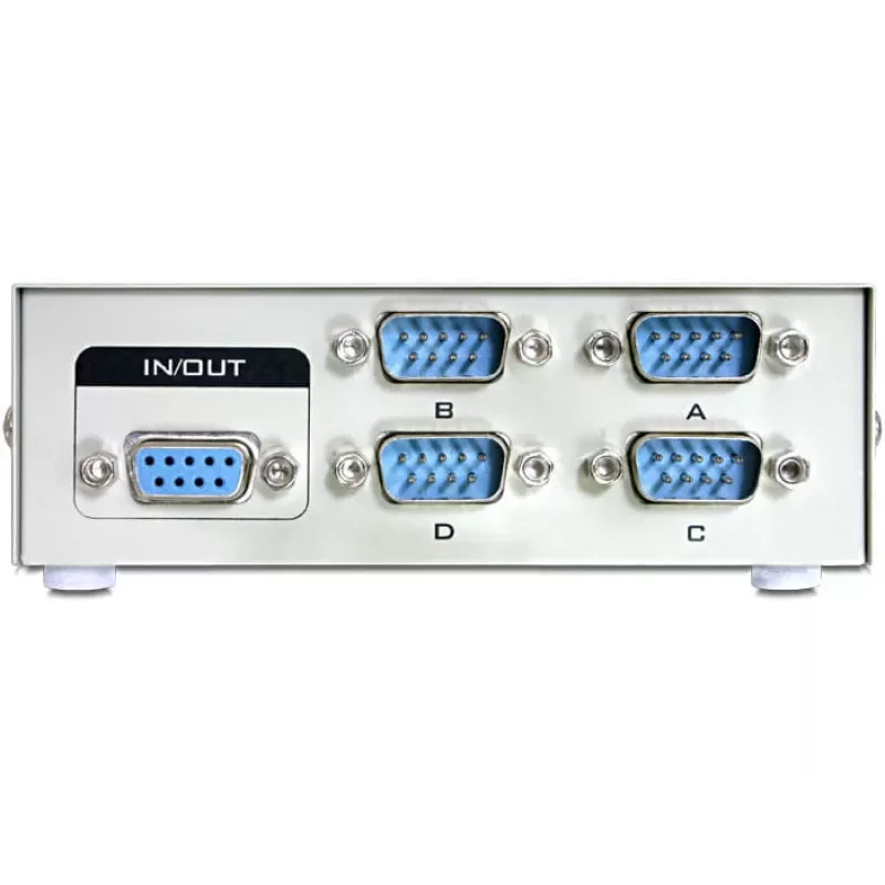 DeLOCK 87589 4-port RS-232 manual serial switch