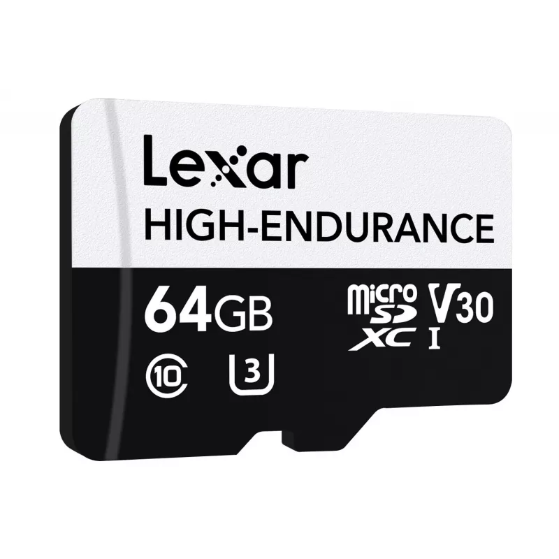 microSD High Endurance card 64GB C10 A1 U1 V30 100/35MB/s