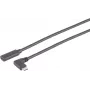 USB cable S/CONN 13-54155 USB 3.2 Gen 2x2 USB C Grey 20 Gbit/s
