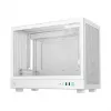 Computer case DeepCool CH160 PLUS WH Small Form Factor white, microATX, tempered glass, USB-C