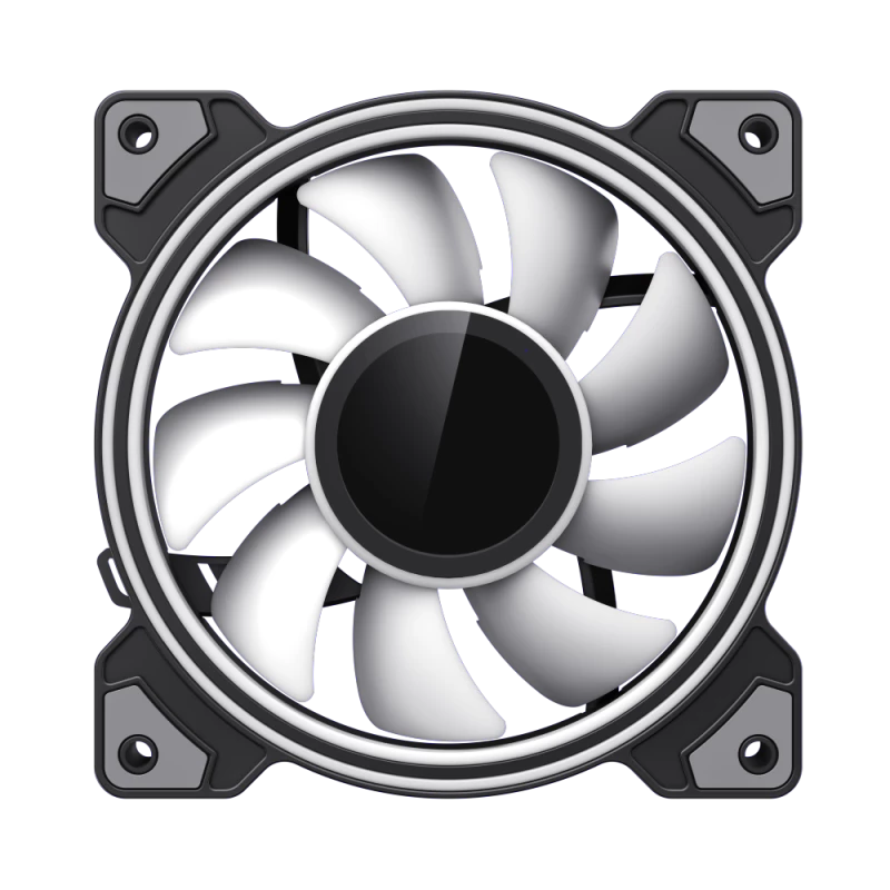 Gamemax | Case fan | DUAL RING INFINITY | Black