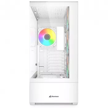 PC Case Sharkoon AK6 RGB, ATX, White