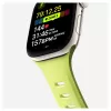 Band Nomad Tempo Band Light Green Rubber, 18 mm width, wrist 135–175 mm