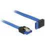 SATA Cable DeLOCK 84995 0.2m SATA 7-pin Black Blue