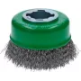 Wire cup brush Bosch X-LOCK 75 mm Inox 0.3 mm for angle grinders, model 2608620728