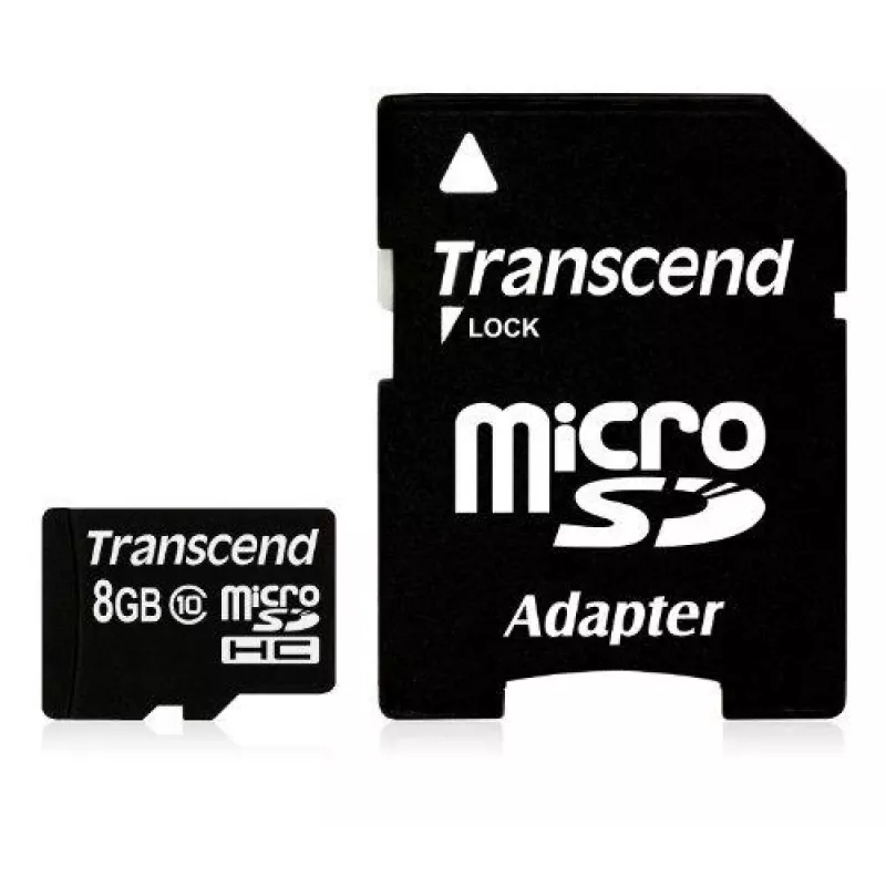 Transcend Premium - Flash Memory Card (microSDHC/SD-Adapter inbegriffen)