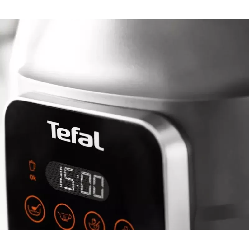 Tabletop blender Tefal BL985A31 — 1300 W, 1.75 L glass jar + 2 L Tritan jar, Trip'Ax 6‑wing stainless steel blades, vacuum blending