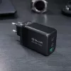 Wall Charger Tellur TLL151451 65W, 3-port (2x USB-C, 1x USB-A)
