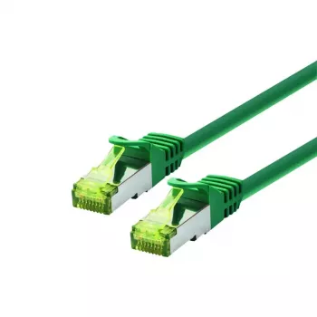Networking Cable LOGON TCR6ASS0025G RJ-45 Cat6a 0.25 m Green