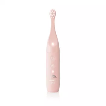 Children's sonic toothbrush ETA Sonetic Kids — pink, rechargeable battery, adjustable speed, timer, 2 brush heads