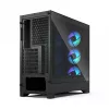 PC Case Fractal Design Pop 2 Air Black TG RGB Midi Tower — ATX/Micro‑ATX/Mini‑ITX, 3x120mm front, 1x120mm rear, 2.5 inch+3.5 inch bays