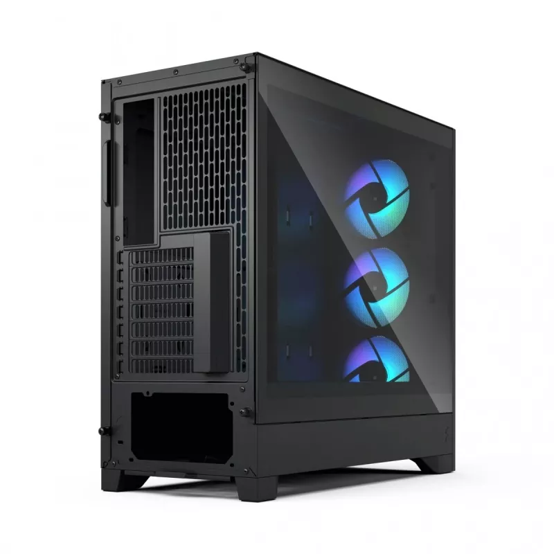 PC Case Fractal Design Pop 2 Air Black TG RGB Midi Tower — ATX/Micro‑ATX/Mini‑ITX, 3x120mm front, 1x120mm rear, 2.5 inch+3.5 inch bays