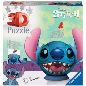 Ravensburger Disney Stitch 3D Jigsaw Puzzle for Children Age 6 Years up - 72 Pieces - No Glue Required - Easter Gifts for Kids