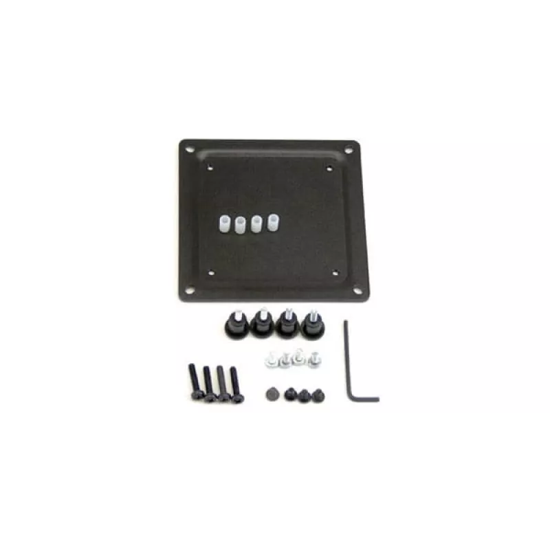 Conversion Plate Kit Ergotron 75 mm to 100 mm Black Steel