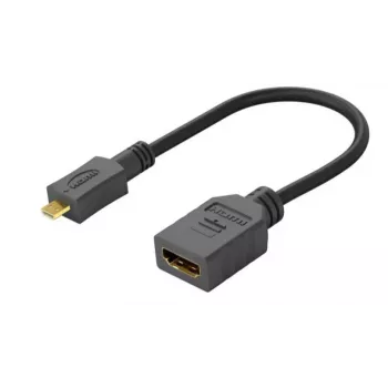 Microconnect HDM19F19MMC cable gender changer HDMI Type D (Micro) HDMI Black