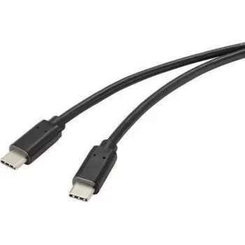 Renkforce RF-4716842 USB Cable 2 m USB 2.0 USB A USB C Black (RF-4716842)