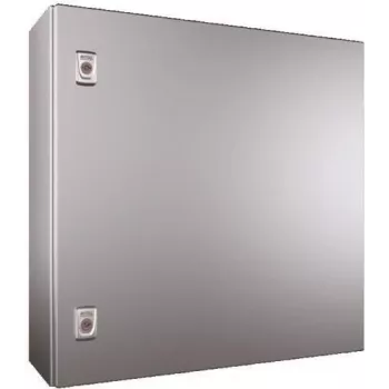 Electrical enclosure Rittal 1010.000 stainless steel IP66, 600×600×210 mm