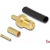 SMA jack for crimping RG-174 / RG-316 DeLOCK 90037