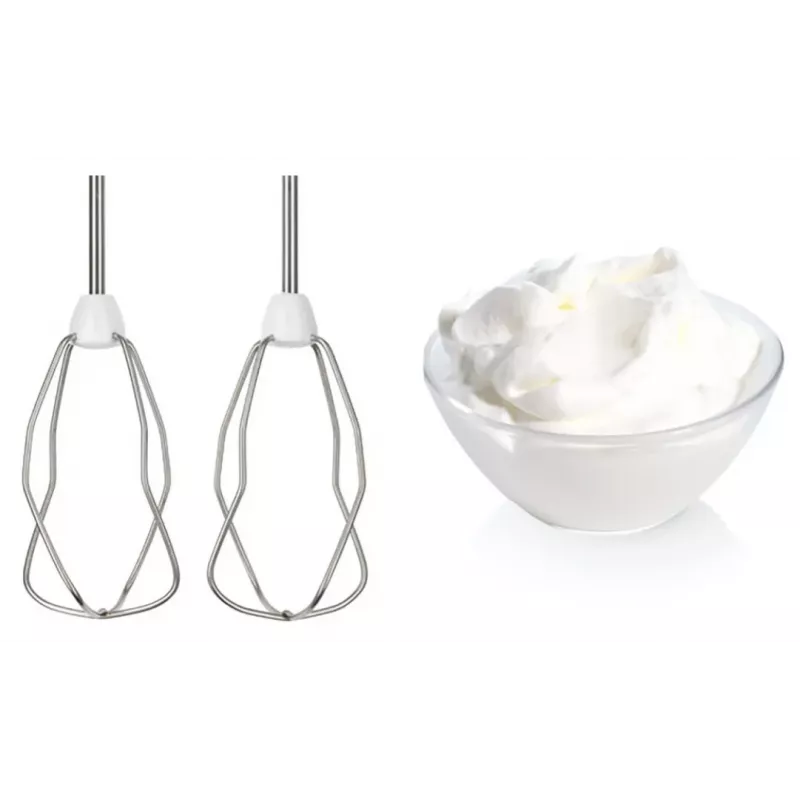 Hand mixer Bosch MQWPL2000 — 375 W, 4 speeds, turbo, pulse, stainless steel attachments, bowl included