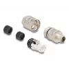 Wire Connector DeLOCK 86032 M12 LSA 2cm Silver