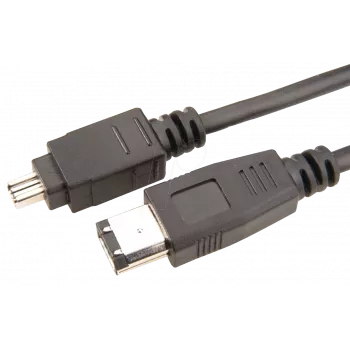 Firewire cable ShiverPeaks AK FW 6-4 3m — 4-pin to 6-pin, 3.0 m length