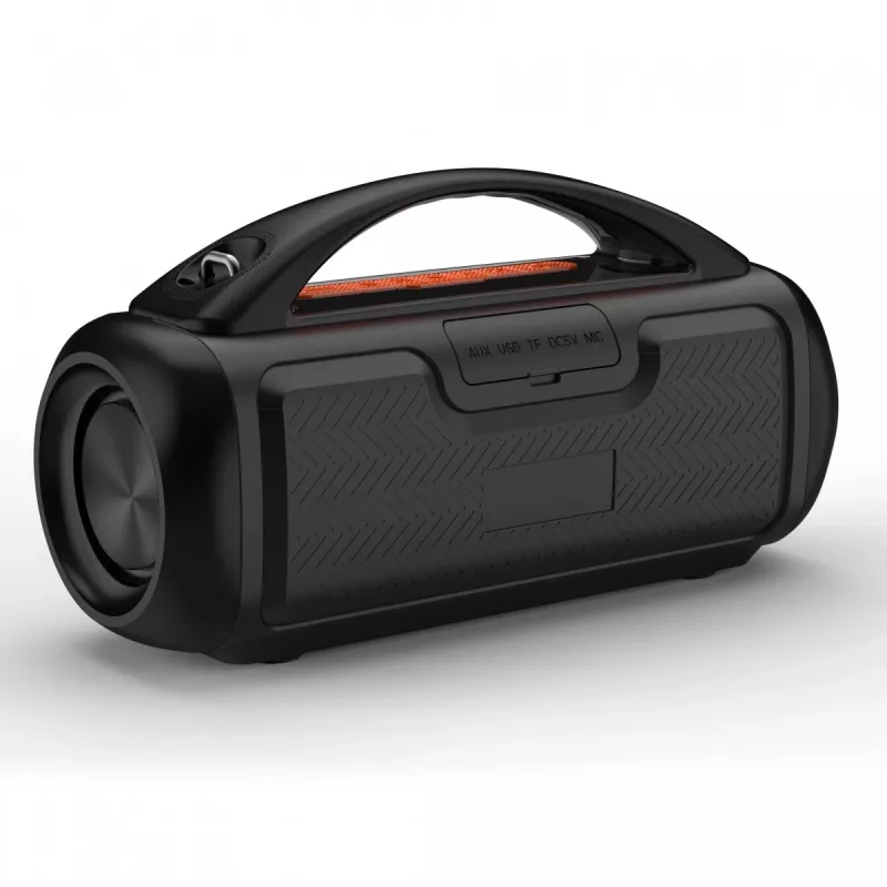 Portable speaker MEDIA-TECH MT3184 — Bluetooth 5.3, 60W RMS, IPX5, Li-Ion battery 16h, USB-C charging, MicroSD, TWS, microphone, remote