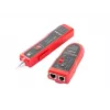 LANBERG network cable tester NT-0501 — RJ-11/RJ-12/RJ-45 support, max length 250 m, built-in battery, LED indicators, black