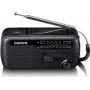Portable speaker Lenco MCR-113BK Solar black with Bluetooth and FM radio