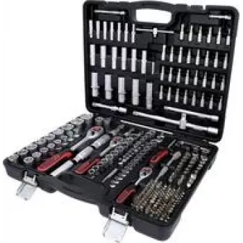 Socket Set ks tools 917.0255 — 255-piece socket and accessory kit 1/4 inch, 3/8 inch, 1/2 inch drives