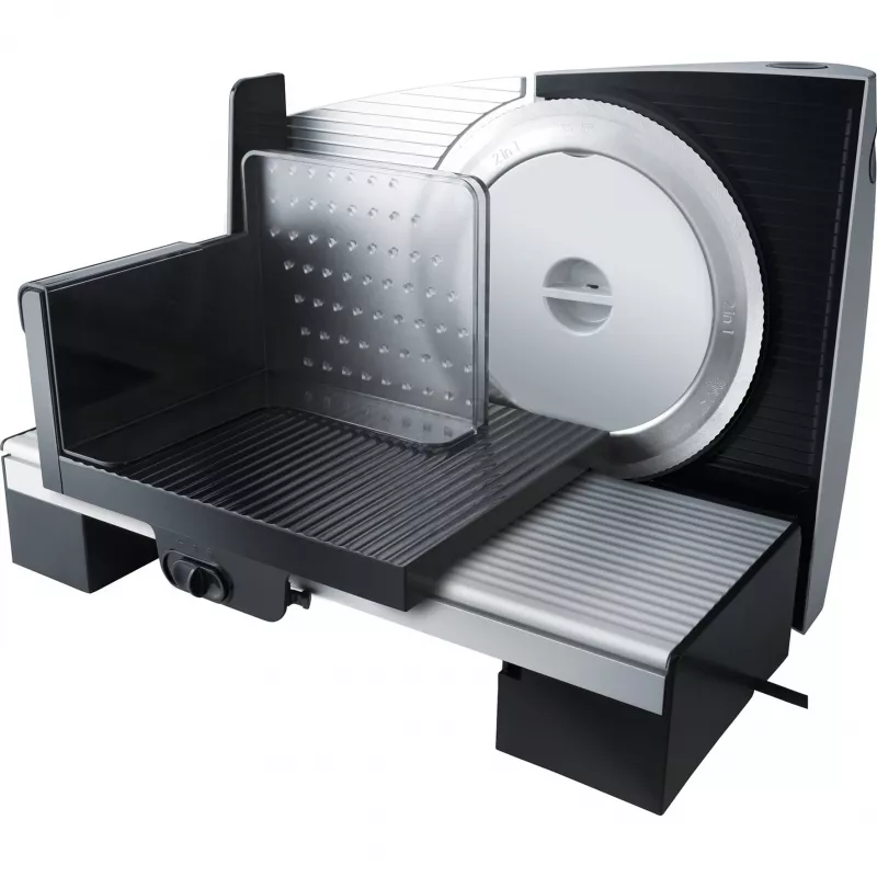 Steba AS 200 - Slicing Machine - 110 W - Silver/Black