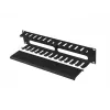 Rack-mount 19 inch 2U Cable Organizer LANBERG AK-1705-B, black