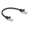 Network Cable DeLOCK RJ50 male to RJ50 male S/FTP 0.25 m Black