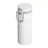 Thermal bottle STANLEY Iceflow Daily usage 470 ml, stainless steel, flip lid, white