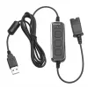 Headphones Tellur Voice 510N Monoaural USB Black