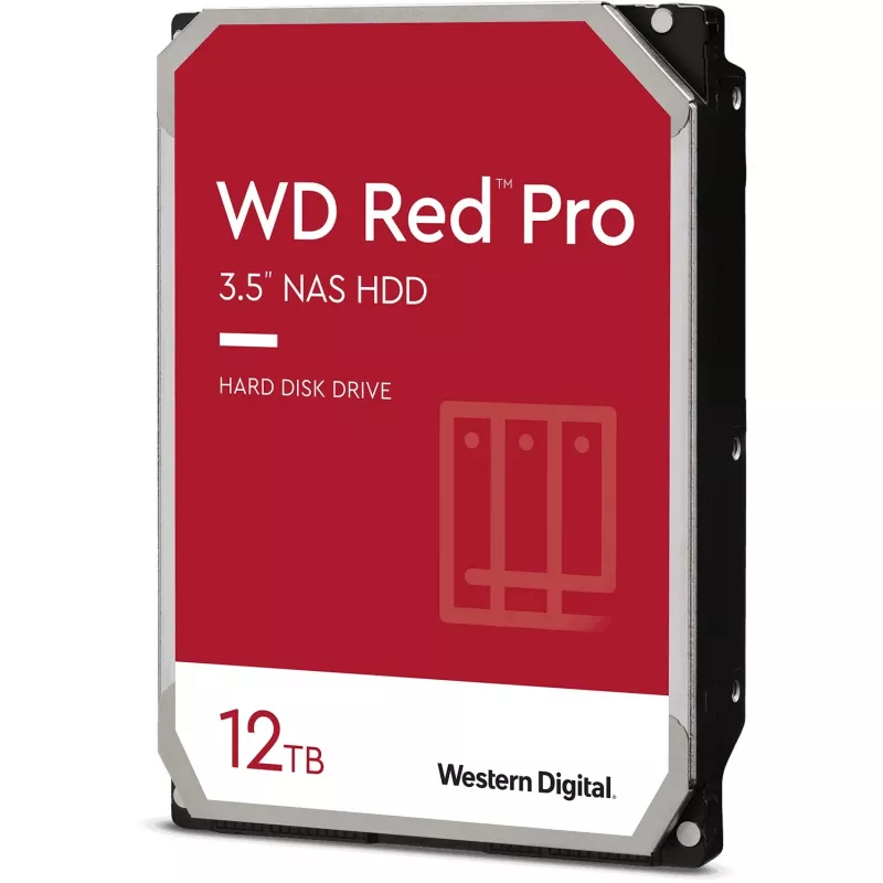 WD Red Pro WD121KFBX - Festplatte - 12 TB - intern - 3.5" (8.9 cm)