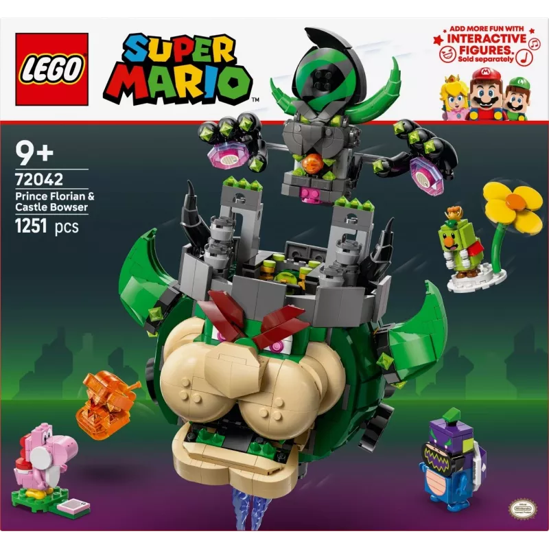 Construction toy LEGO Super Mario Prince Florian & Castle Bowser set 72042