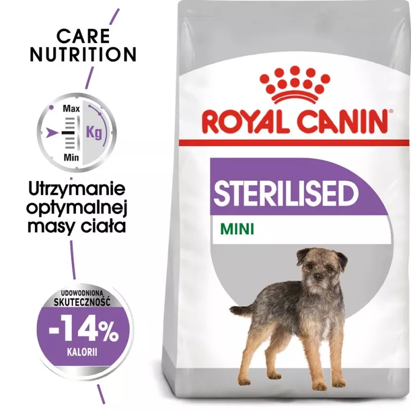 Dry dog food Royal Canin Adult Poultry 1 kg — for sterilised small and x-small breeds, protein 30%, fat 13%