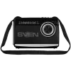 Speaker SVEN SRP-155, black (3W, Bluetooth, FM/AM/SW, USB, microSD, flashlight, battery)